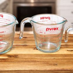 Pyrex Measuring Glass Jar Set