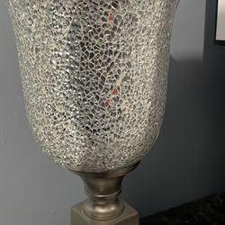 Nice Silver/Gray Lamp