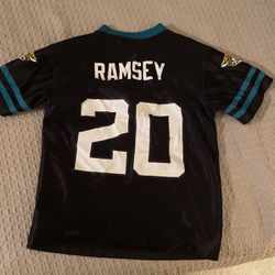 Jacksonville Jaguars NFL Team Apparel Jalen Ramsey Jersey Number 20 Youth Small