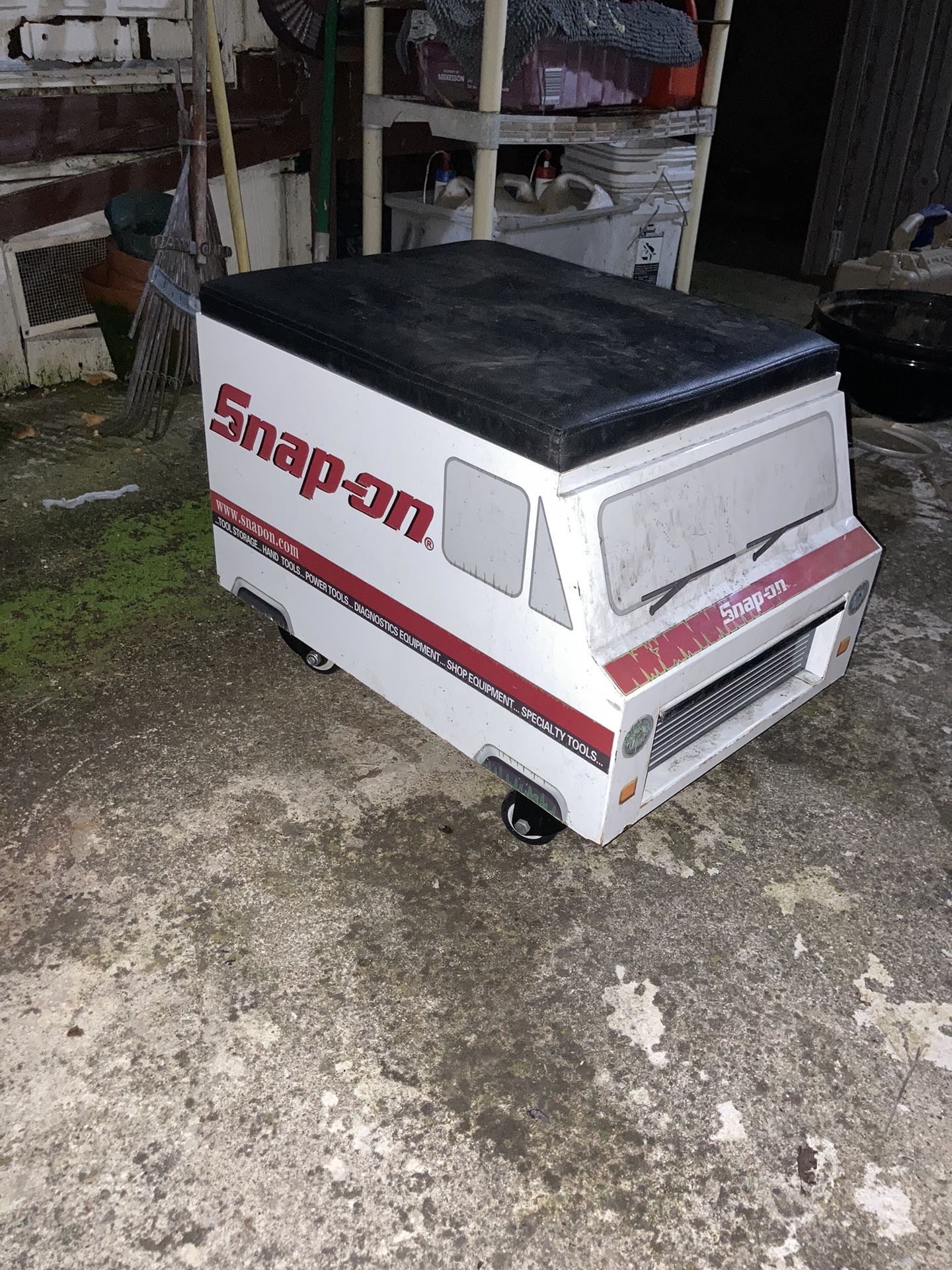 Snap On Rolling Tool Box Seat