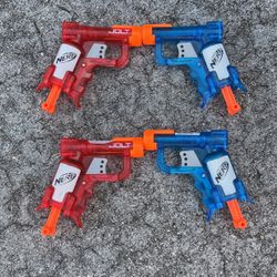 Jolt Nerf Guns x4. 