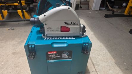 Makita 36V track saw, TSO  Rail Square, 2 guide rails