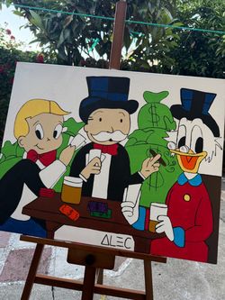 Richey Rich x Monopoly x Donald Duck