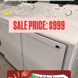 Samsung Washer And Dryer Set 
