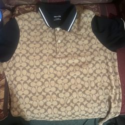 Coach Button Up Shirt