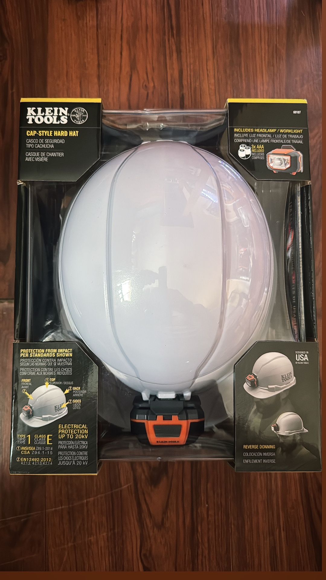 Klein Helmet rated e  For Electricians 