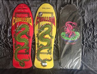 Steve Caballero reissue skateboard decks