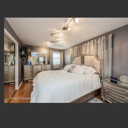 6 Piece Classy King Bedroom Set
