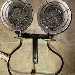 30,000 BTU Double Tank Top Propane Heater
