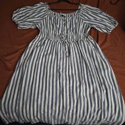 Stripped Dress