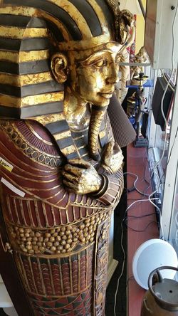 7 foot CD sarcophagus