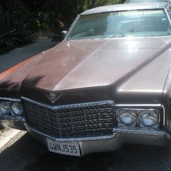 Old Car Cadillac Sedan Deville Toy Car 