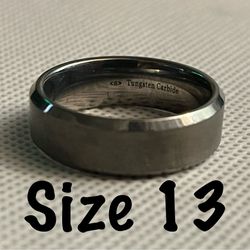 Tungsten Carbide Men’s Ring