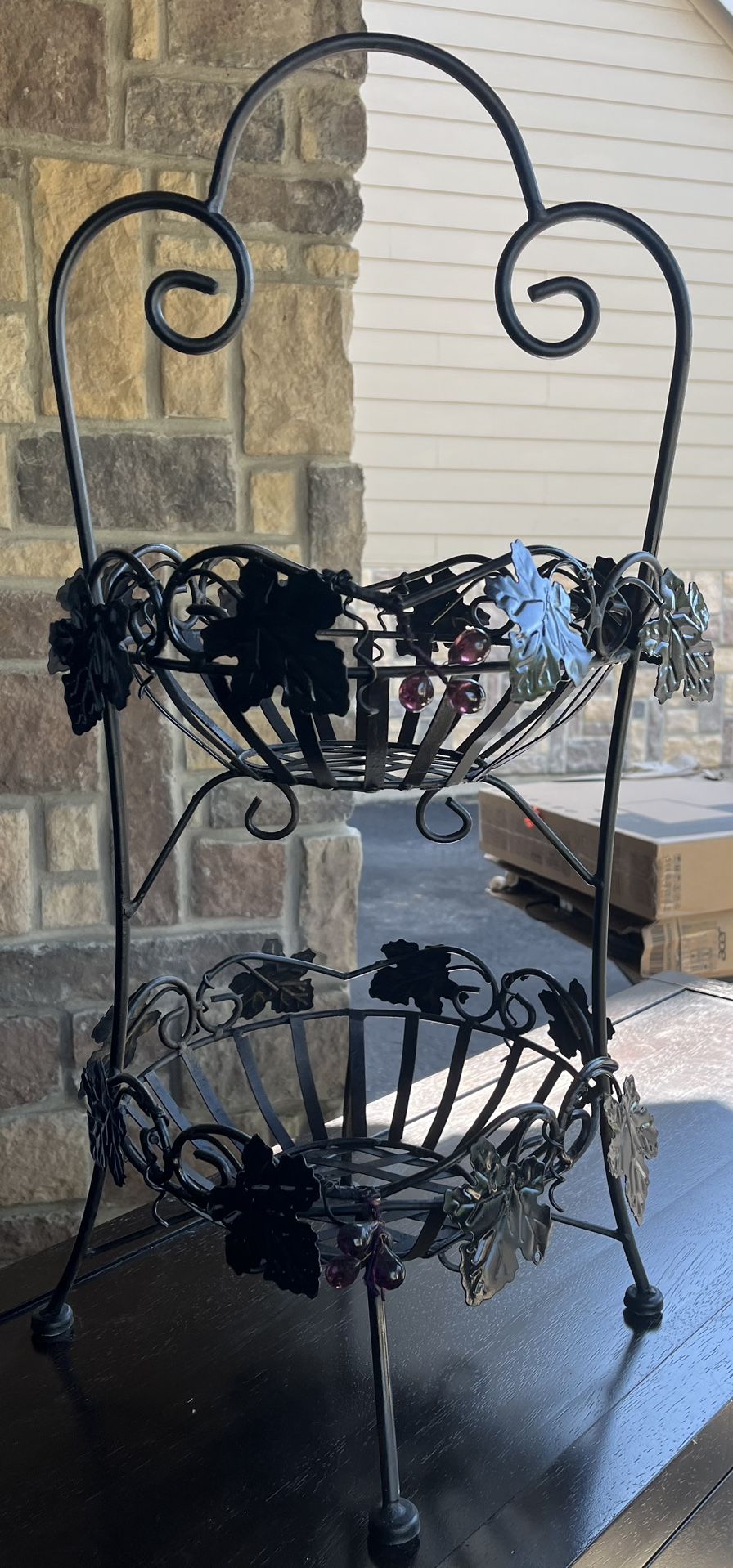 Iron Decorative Basket 