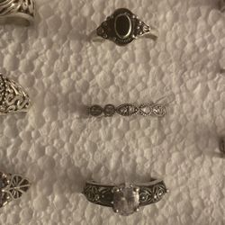Sterling Silver Rings 925 .