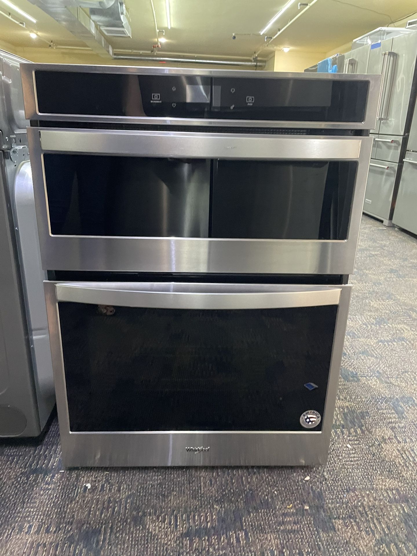 Whirlpool 30” Smart Wall Combo Oven Stainless Steel 