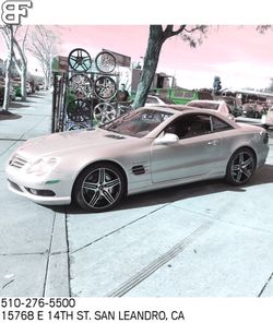 Mercedes rims and tires