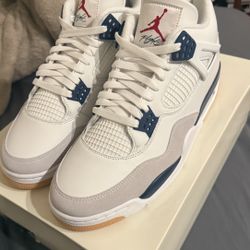 Jordan 4 Retro Sb Navy- Size 12 Men’s *DEADSTOCK