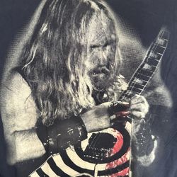 Zakk Wylde Black Label Society T Shirt ( L ) BLEED BLACK LABEL