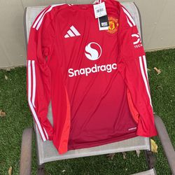 Manchester United 24/25 Long Slevee Home Jersey