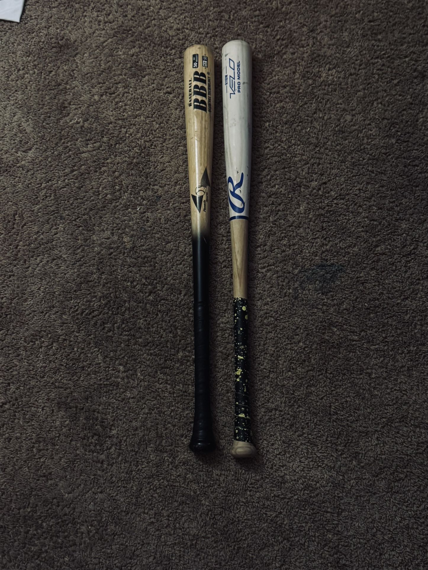 Rawlings R110W Wood Bat & Bamboo Bat