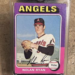 1975 Nolan Ryan Topps Card 