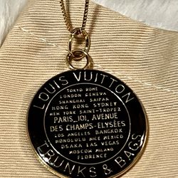 Luxury Designer LV Pendant Necklace 