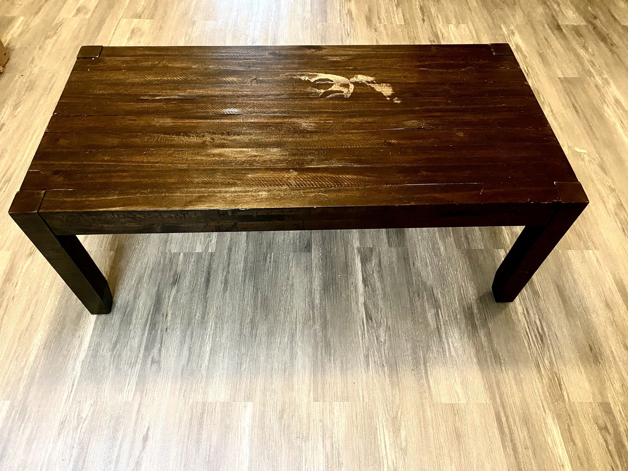 Two End Tables With Coffee Table