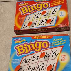 Alphabet Numbers Bingo Preschool Teacher Set
