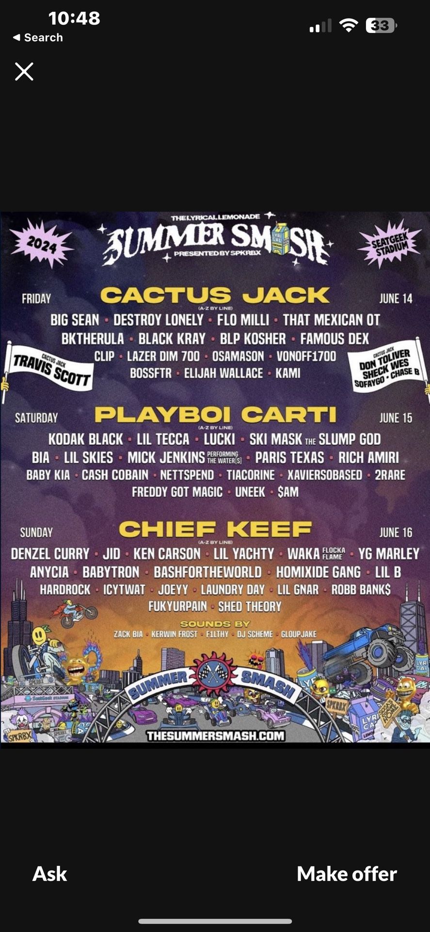 SUNDAY ticket