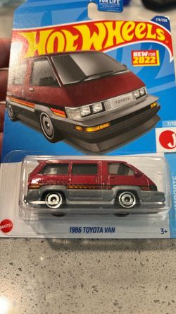 Hot Wheels 1986 Toyota Van Die-Cast