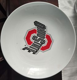 Ceramic Ohio State bowl