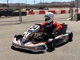 Go Kart Package – 125cc Intrepid Silverstone (80+ MPH) + MyChron, Stands, & Spares