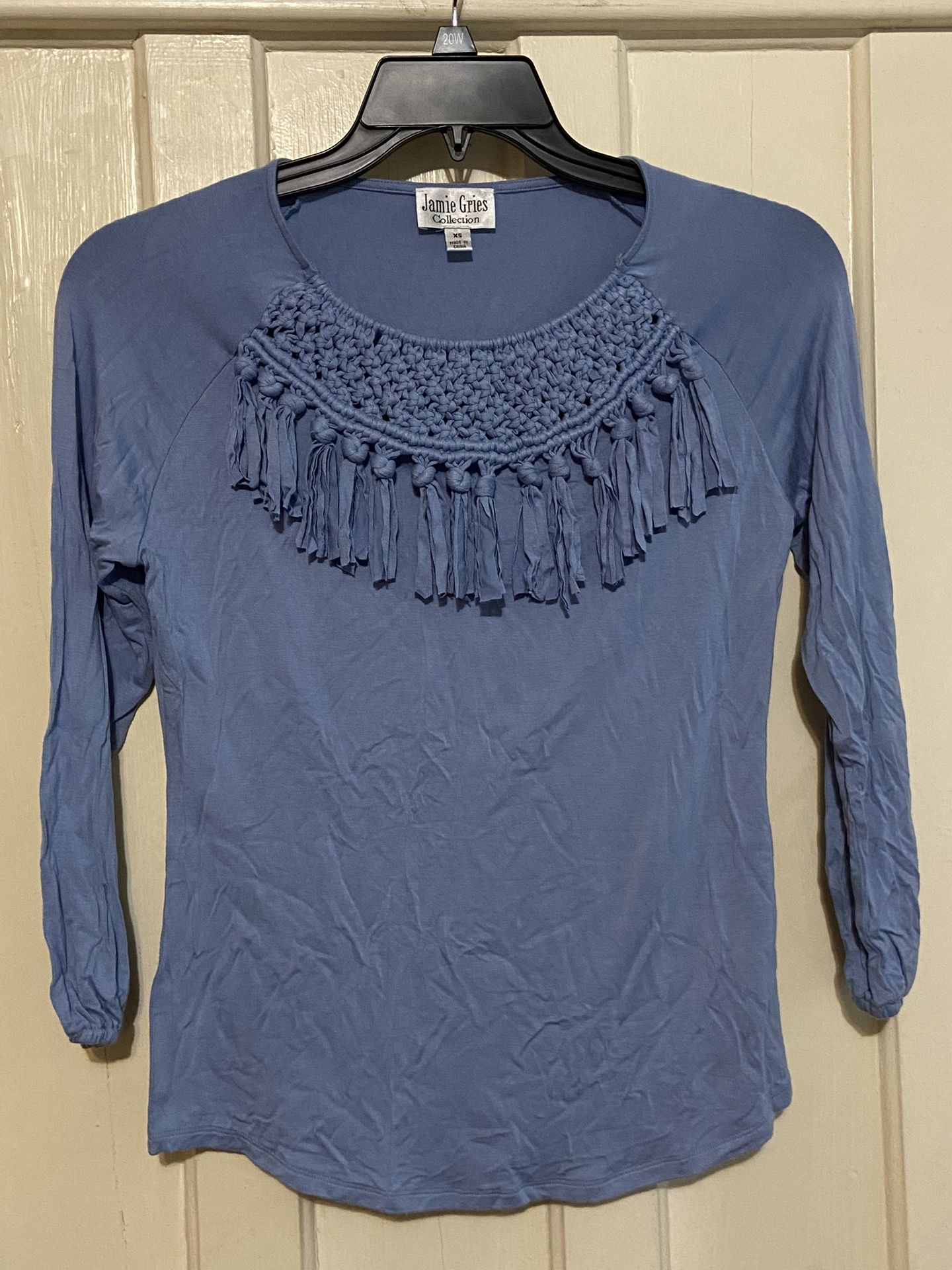 Gamie gries  collections women’s top %95 Rayon XS-New