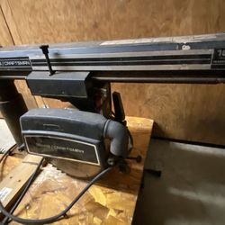 10” Radial Saw - Sears Craftsman