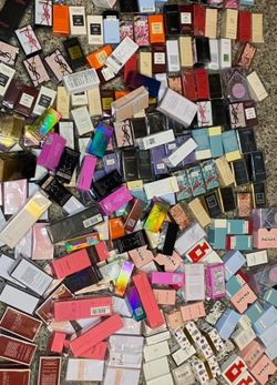 12 mixed perfumes/colognes mini
