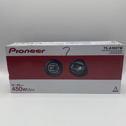 Pioneer TS-A300TW 100W 6-Ohm 3/4" Component PI Hard Dome Car Tweeter