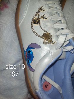 Stitch tennis shoes