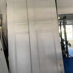  (2) 8’ Doors  ($70 For both ) 