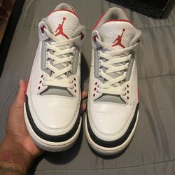 Jordan 3 Fire Red