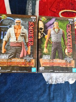 Smoker and Crocodile action figure volume 3 and 4