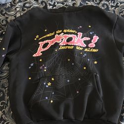 Almost new, real spider sweatshirt . Large
