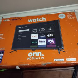 32in Roku TV & mount