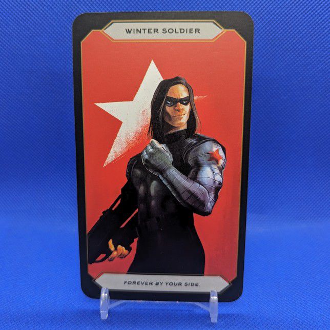 Official Winter Soldier Marvel Oracle Card