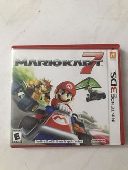 Mario Kart 7 3DS