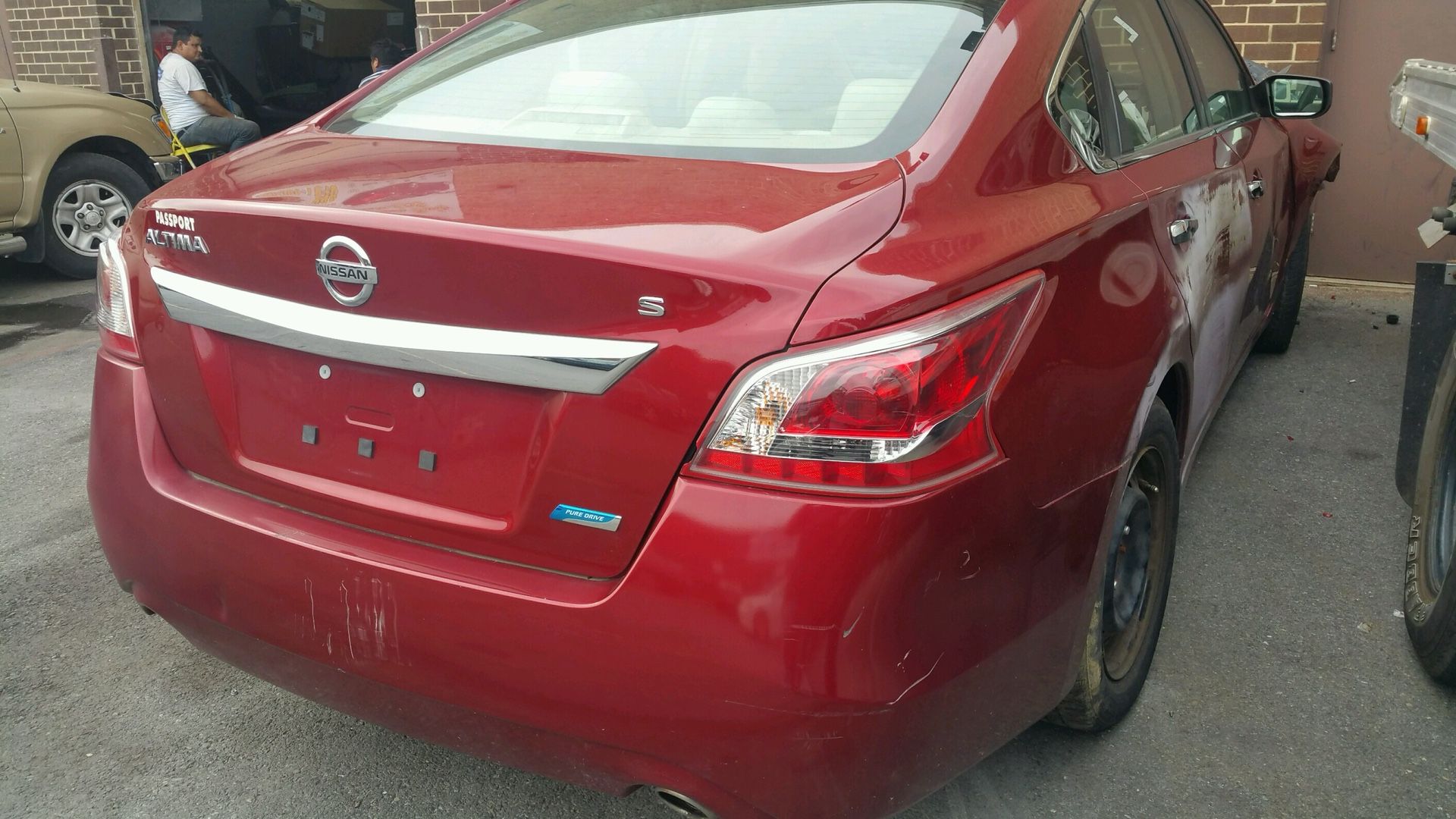 2013 NISSAN ALTIMA 2.5 NO TITLE PARTS ONLY