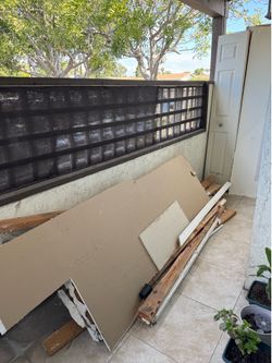Free leftover construction materials