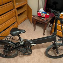 Used GoTrax Electric Folding Bike