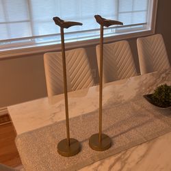 decorative birds H22” set of 2