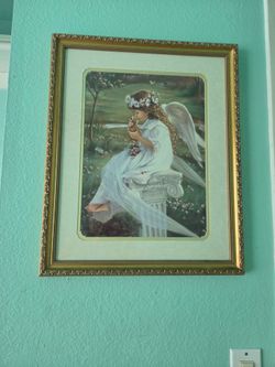 Cuadro de anjelito$12